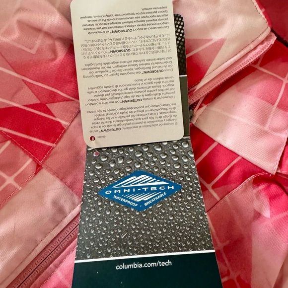 Columbia Pink Arctic Trip Interchangeable Outgrown Hooded Winter Girls Jacket - Picture 5 of 11